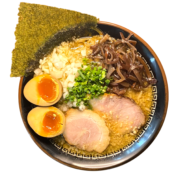 味玉背脂煮干ラーメン